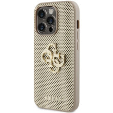 GUESS Guhcp15Xpsp4Lgd iPhone 15 Pro Max 6.7 Perforated 4G phone case