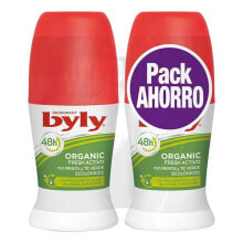 Дезодоранты Byly Organic Extra Fresh Activo Roll-On Deodorant Шариковый дезодорант с зеленый чаем 2 х 50 мл