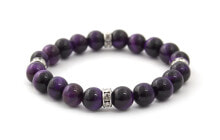 Женские браслеты beaded bracelet made of purple tiger eye MINK121 / 17