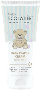 Windelcreme mit Kamillenextrakt, Sheabutter und Zinkoxid - Ecolatier Baby Diaper Cream With Zinc