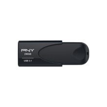 USB  флеш-накопители pNY Attache 4 USB флеш накопитель 256 GB USB тип-A 3.2 Gen 1 (3.1 Gen 1) Черный FD256ATT431KK-EF