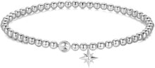 Браслеты Silver bracelet made of Storie beads RZB029