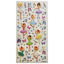 GLOBAL GIFT Tweeny Foamy Decor Dancers Stickers