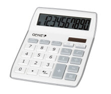 Школьные калькуляторы Genie 840 S калькулятор Настольный Дисплей Серый, Белый 12262
