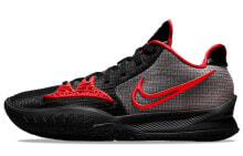 Nike Kyrie Low 4 欧文4 低帮 实战篮球鞋 男款 黑红 国外版 / Кроссовки Nike Kyrie Low 4 4 CW3985-006