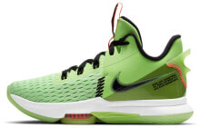 Nike Witness 5 LeBron 低帮 实战篮球鞋 男女同款 绿 国外版 / Баскетбольные кроссовки Nike Witness 5 LeBron CQ9380-300