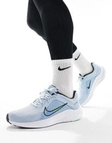 Купить мужские кроссовки и кеды Nike Running: Nike Running Quest 5 trainers in blue