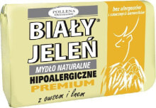 Bialy Jelen Hypoallergenic Soap with Oat and Flax Extract Гипоаллергенное кусковое мыло с экстрактом овса и льна 100 г