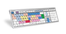 Клавиатуры logickeyboard LKB-MCOM4-CWMU-UK клавиатура USB QWERTY Британский английский Разноцветный