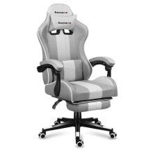 Gaming Chair Huzaro HZ-Force 4.7 White Mesh White Grey