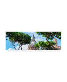 Trademark Global philippe Hugonnard Dolce Vita Rome 2 Church Dome Canvas Art - 36.5