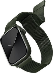 Uniq UNIQ pasek Dante Apple Watch Series 4/5/6/7/SE 42/44/45mm. Stainless Steel zielony/green