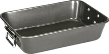 Dishes and molds for baking and baking