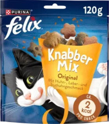 Купить лакомства для кошек Felix: Katzenleckerli Knabber Mix Original, 120 g