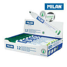 Жидкие маркеры Milan Зеленый (12 Предметы)