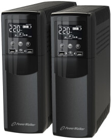 Источники бесперебойного питания (UPS) PowerWalker VI 600 CSW источник бесперебойного питания Интерактивная 600 VA 360 W 4 розетка(и) 10121110