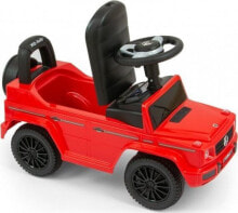 Детская каталка или качалка для малышей Milly Mally Pojazd Mercedes G350d czerwony