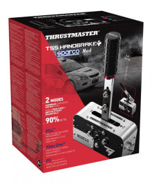 Аксессуары для игровых приставок Thrustmaster TSS Handbrake Sparco Mod Ручной тормоз ПК, PlayStation 4, Xbox One Аналоговый Черный, Нержавеющая сталь 4060107