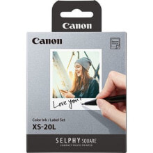 Photographic paper canon XS-20L Ink/Paper Set - 20 Prints - Inkjet - 20 sheets - 100 year(s) - SELPHY SQUARE QX10 - Box