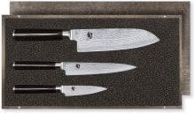 kai Europe kai DMS-310 - Knife/cutlery case set - Steel - Wood - Silver - Black - Wood