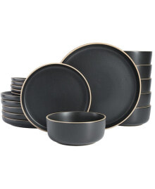 Zuma 18 Piece Dinnerware Set, Service for 6