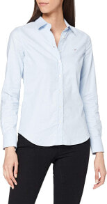 Женские рубашки GANT Women's stretch Oxford solid blouse