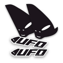 UFO Radiator&Fork Alien stickers