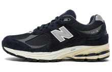 New Balance NB 2002R navy eclipse 复古 低帮 跑步鞋 男女同款 海军蓝 / Кроссовки New Balance NB 2002R navy eclipse M2002RCA