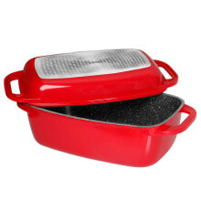 Dishes and molds for baking and baking