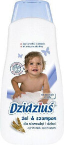 Dzidzius Детский гель-шампунь для младенцев и детей с пшеничным белком 500 мл