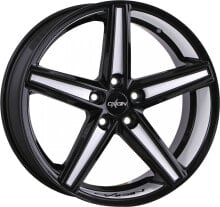 Колесный диск литой Oxigin 18 Concave black foil white 8.5x19 ET40 - LK5/112 ML66.6