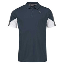 HEAD RACKET Club 22 Short Sleeve Polo