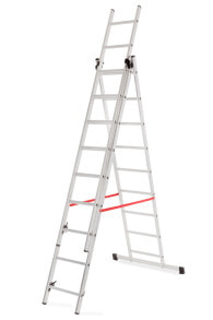 Awtools Basic 3x9 градусов алюминиевая лестница 150 кг