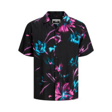 JACK & JONES Jeff Digital Aop Resort Short Sleeve Shirt