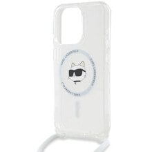 KARL LAGERFELD Klhmp14Xhcchnt iPhone 14 Pro Max 6.7 Iml Choupette Head&Cord phone case