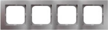 Умные розетки, выключатели и рамки ospel Frame AS 4-mole silver (R-4G / 18)