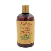 Шампуни для волос shea Moisture Manuka Honey & Mafura Oil Intensive Hydrate Shampoo Интенсивно увлажняющий шампунь с натуральными маслами 384 мл