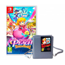 NINTENDO GAMES Switch Princess Peach: Showtime + Bolso Cartucho Super Mario NES