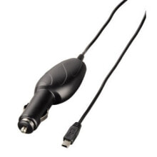 Зарядные устройства и адаптеры для мобильных телефонов hama Vehicle Charging Cable, mini USB Черный 00093731