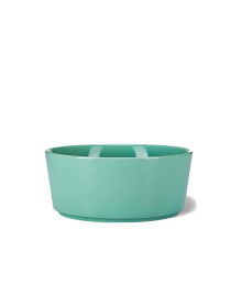 Dog Simple Solid Bowl Mint - Large