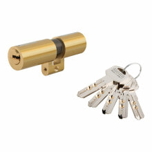 Security cylinder MCM SP 33-33 Swiss Brass