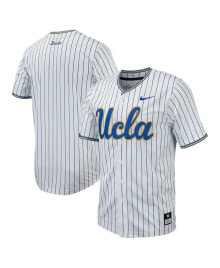 Nike men's White UCLA Bruins Pinstripe Replica Baseball Jersey