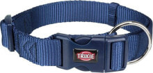 Ошейники для собак Trixie Collar Premium indigo. L – XL: 40–65 cm / 25 mm