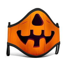VIVING COSTUMES Pumpkin Hygienic Mask