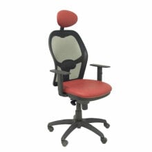 Office Chair with Headrest Jorquera malla P&C NSPGRAC Maroon