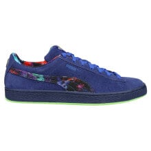 Puma Suede Classic Xxi Galaxy Lace Up Mens Blue Sneakers Casual Shoes 38778301 купить в интернет-магазине