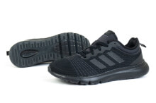 Мужская спортивная обувь для бега Мужские кроссовки спортивные для бега черные текстильные низкие adidas H02001