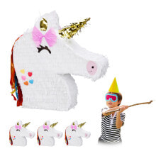 2 x Pinata Einhorn