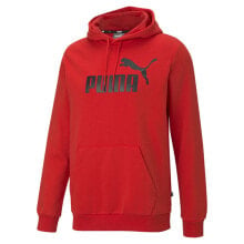 Puma Essentials Logo Pullover Hoodie Mens Red Casual Outerwear 84681211 купить в интернет-магазине