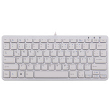 Клавиатуры r-Go Tools RGOECQZW клавиатура USB QWERTZ Немецкий Белый